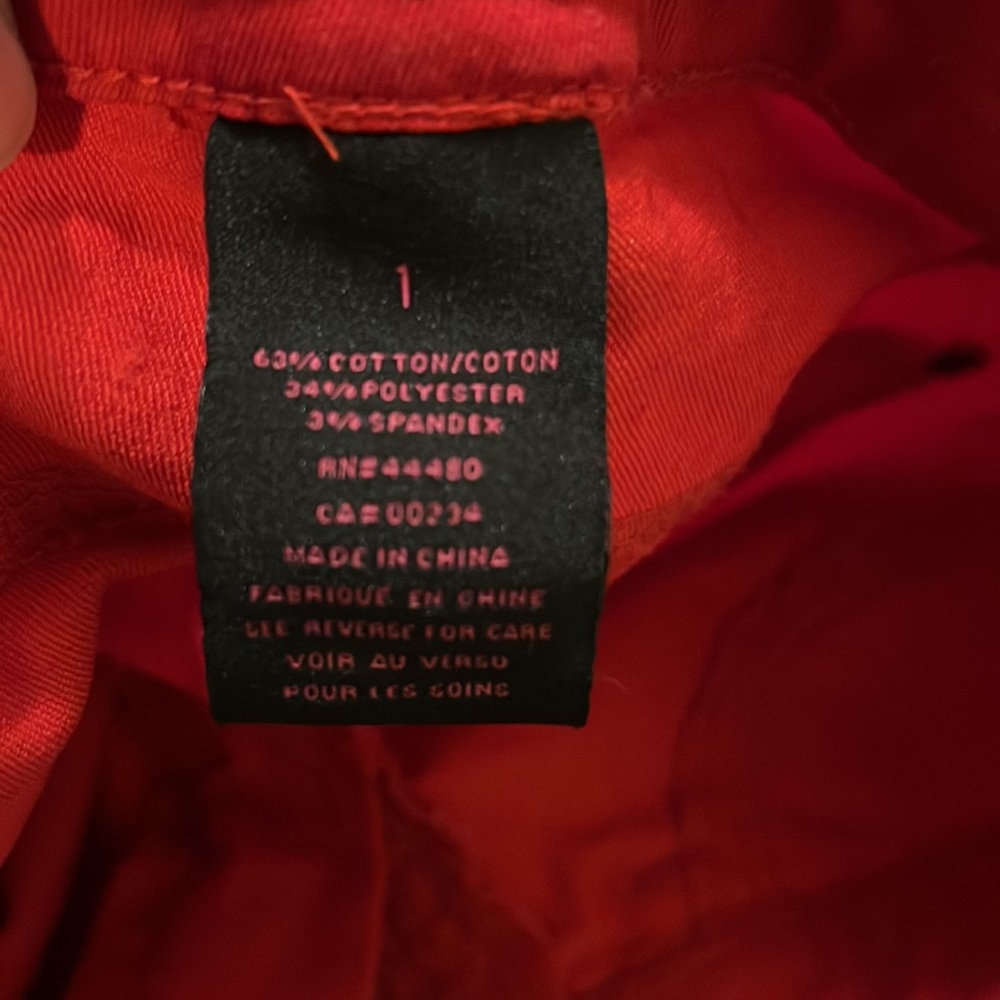 Red pants - Picture 4 of 4